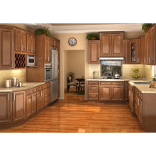 U Shaped Hot Selling Solid Wood Kitchen Cabinet